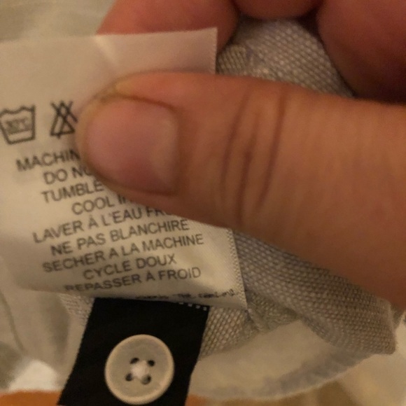 Billabong gray Long Sleeve button down Cotton shirt Fall Winter Dressy Casual - Picture 7 of 7